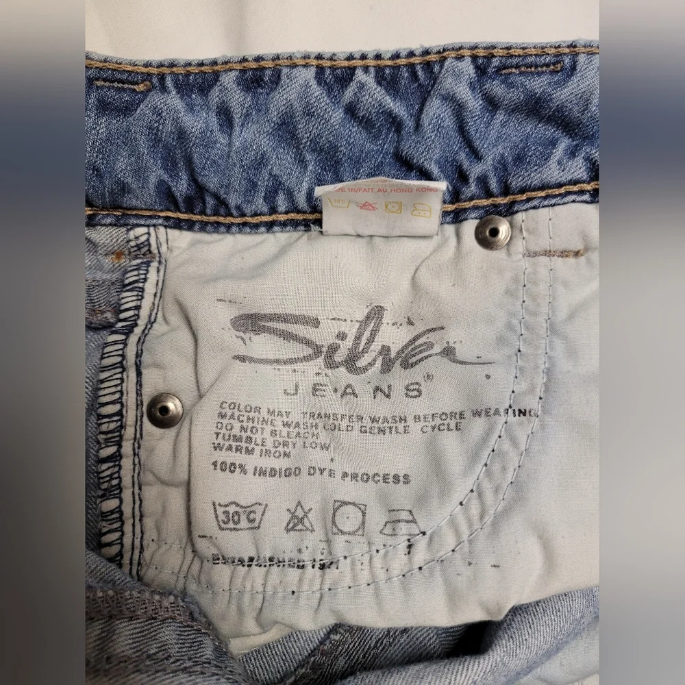 Silver Jeans Womens Jean Shorts Size 26 - Picture 4 of 14